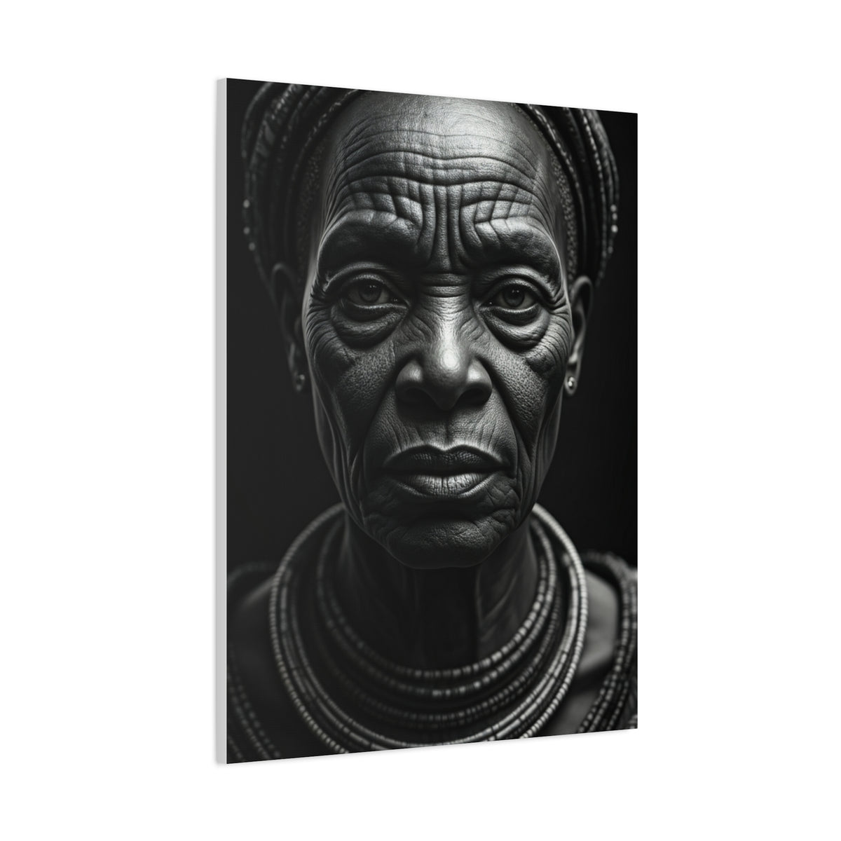 Enduring Grace Black & White Portrait Wall Art & Canvas Prints