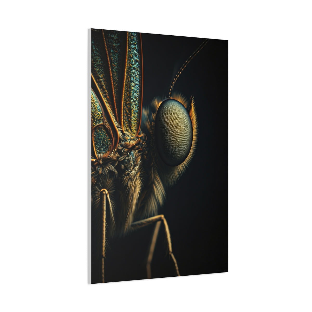 Butterfly Micro Detail Scientific Portrait Wall Art & Canvas Prints