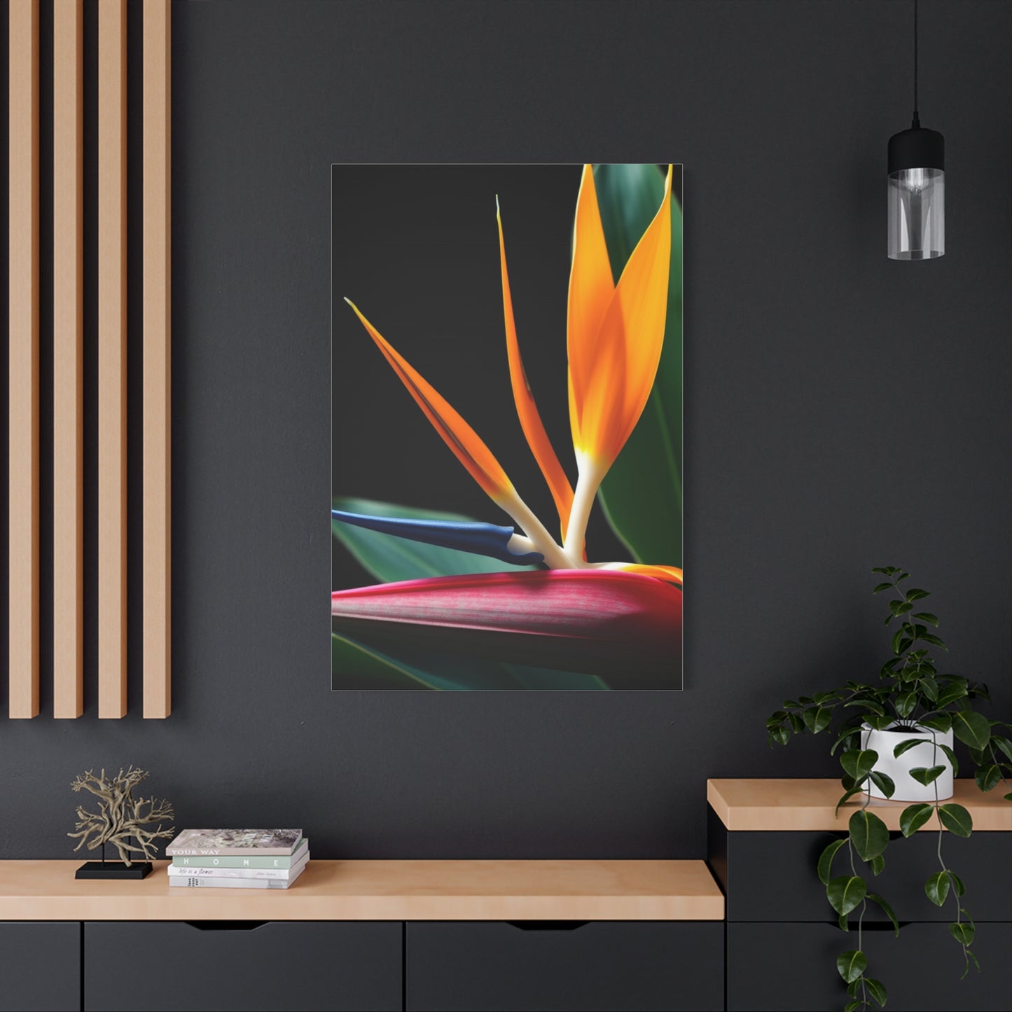 Collection Bird of Paradise Plant Art Wall Art & Canvas Print