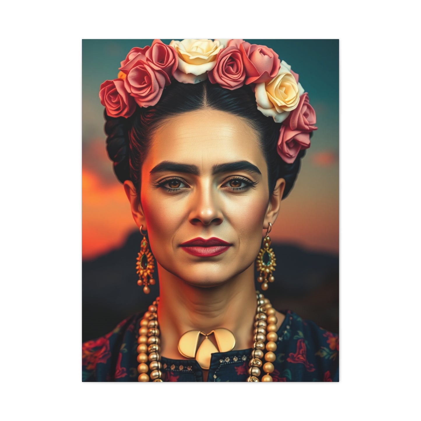 Supreme Frida Kahlo Art Wall Art & Canvas Print