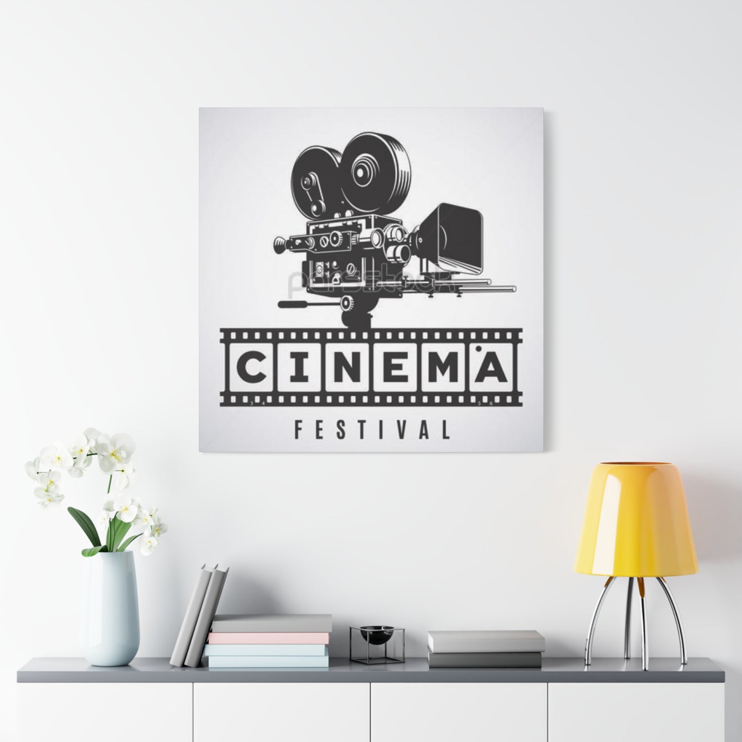 Cinema Festival Graffiti Wall Art & Canvas Prints