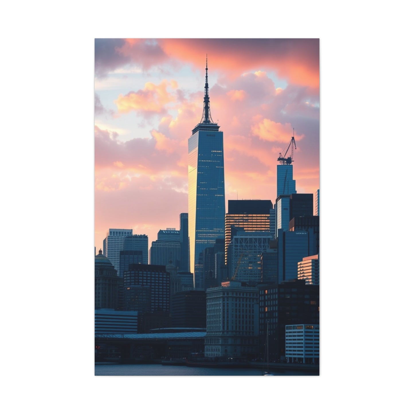 Vision NYC Skyline Art Art Wall Art & Canvas Print