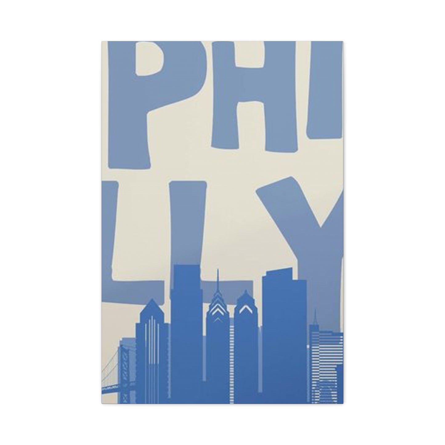 Philadelphian City Poster Wall Art & Canvas Prints