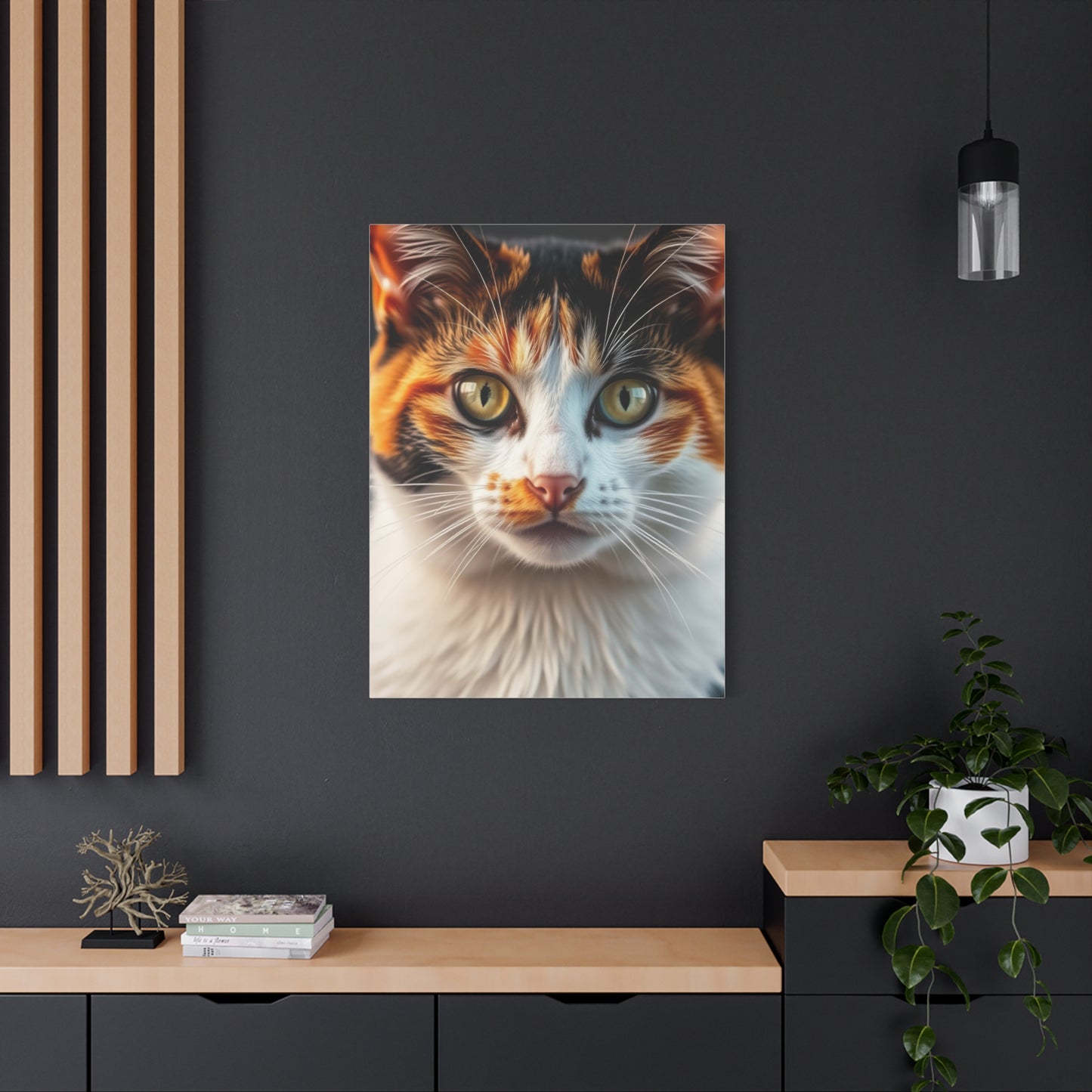 Supreme Calico Cat Art Collection Wall Art & Canvas Print