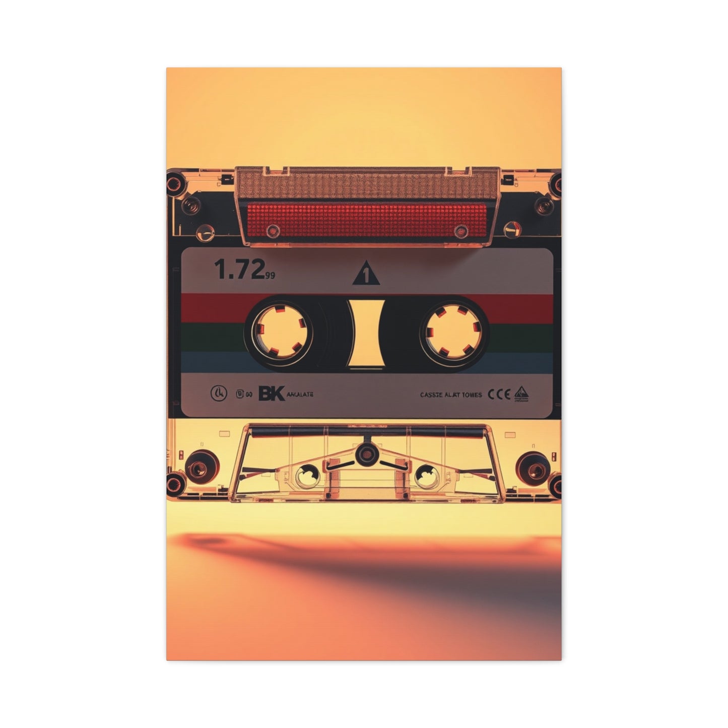 Cassette Tapes Art Luxury Canvas Wall Art & Canvas Print