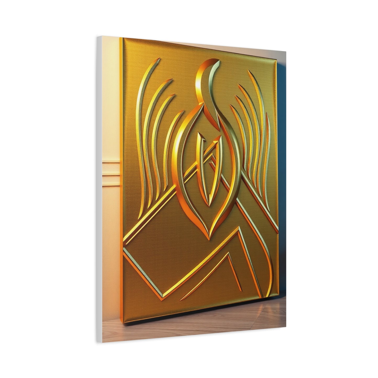 Supreme Gold & Silver Canvas Art Wall Art & Canvas Print