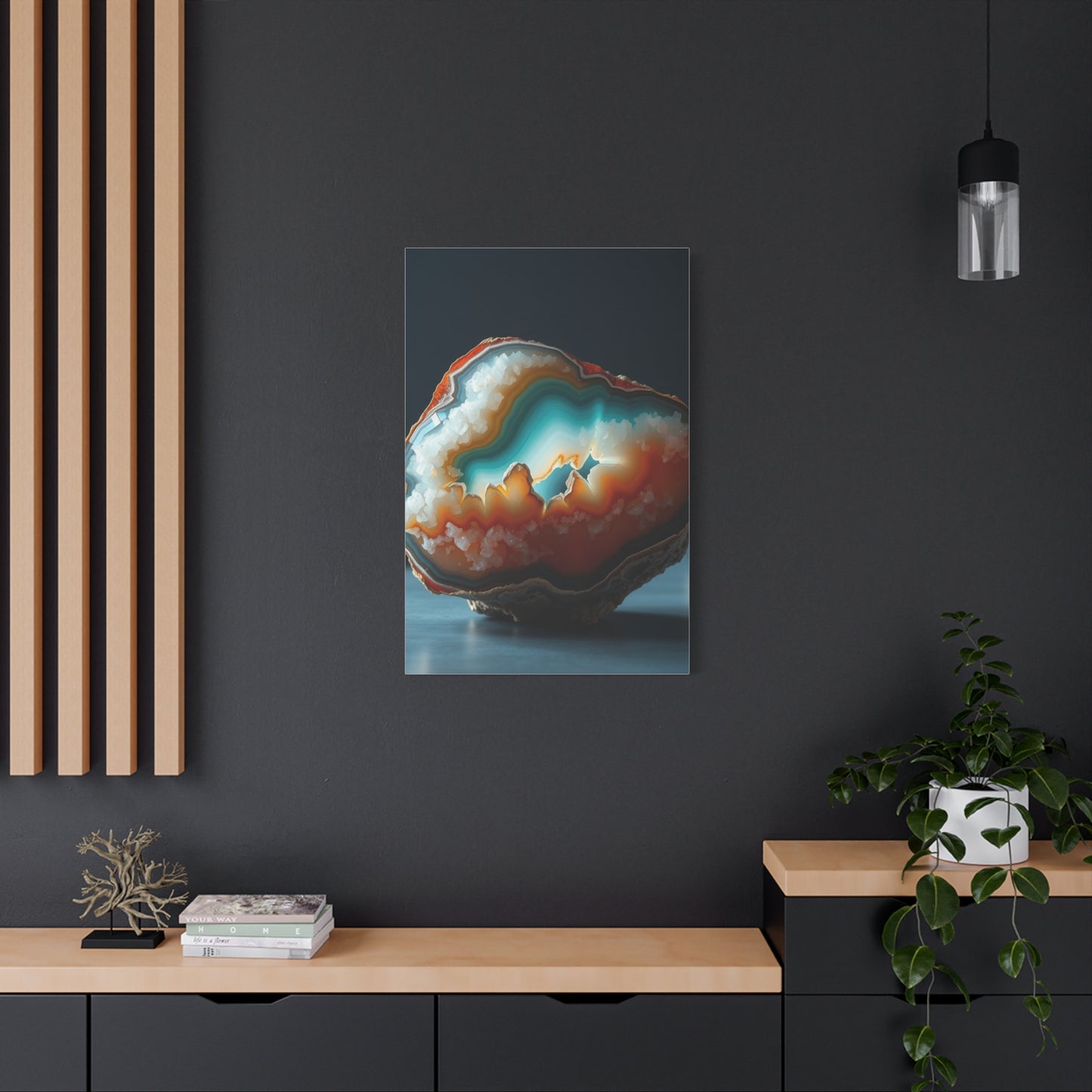 Agates, Geodes & Minerals Art Supreme Canvas Wall Art & Canvas Print