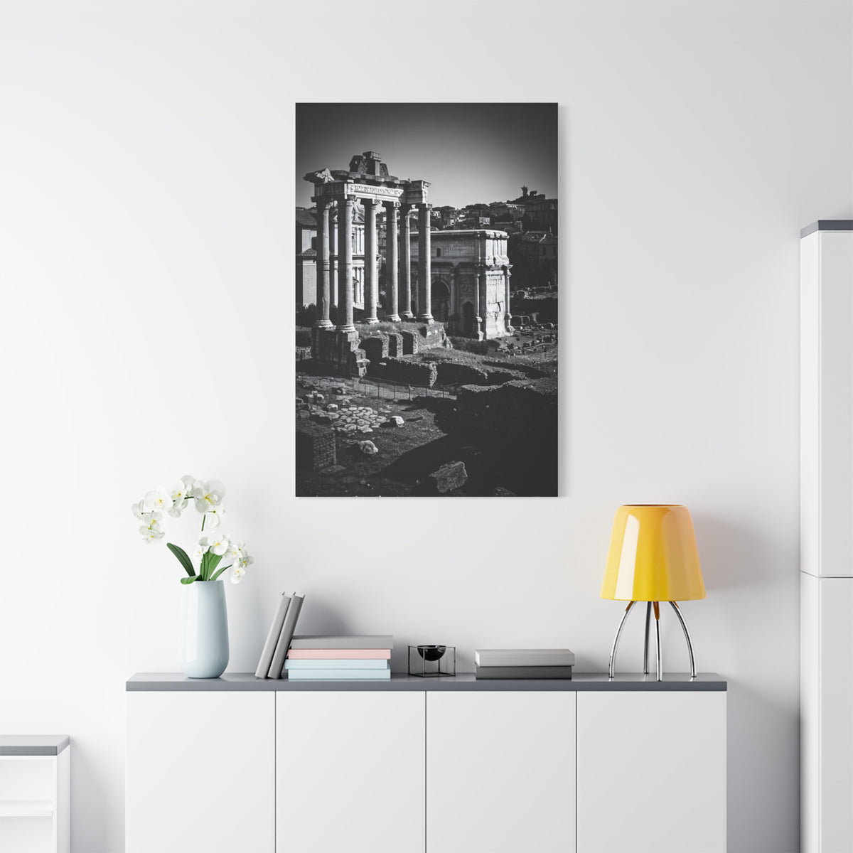 Roman Forum Ruins Architectural Heritage Wall Art & Canvas Prints