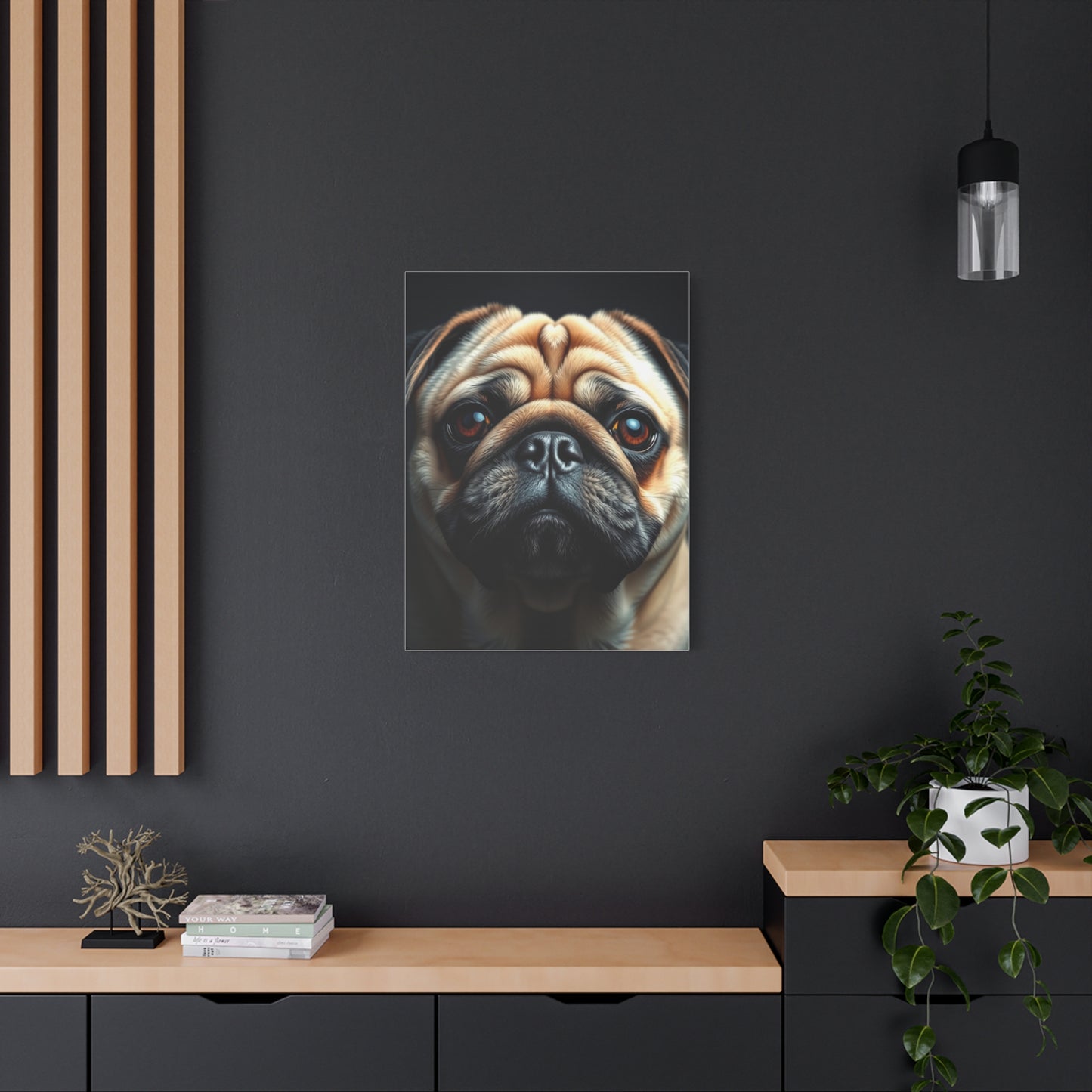 Supreme Pug Art Collection Wall Art & Canvas Print