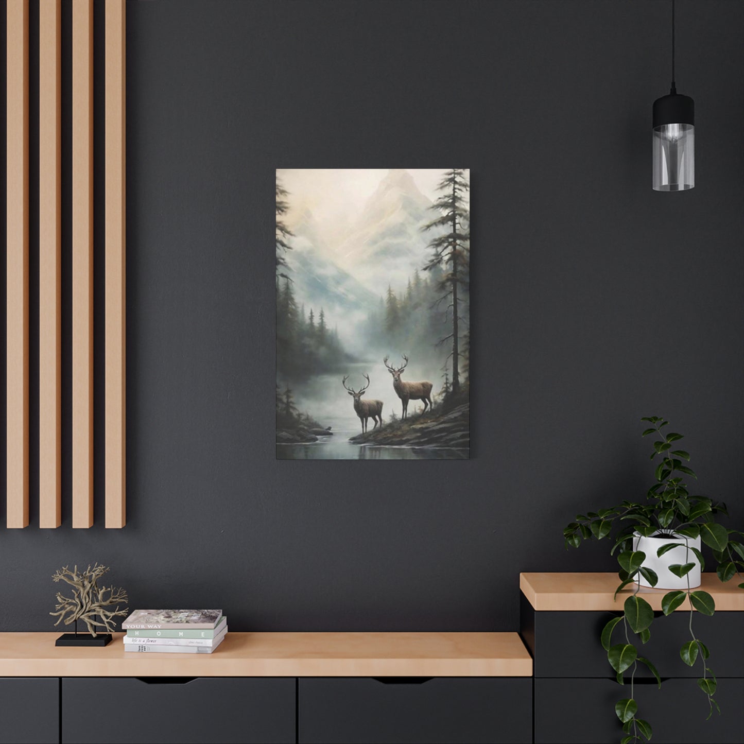 Reindeer Family Wall Art & Canvas Prints