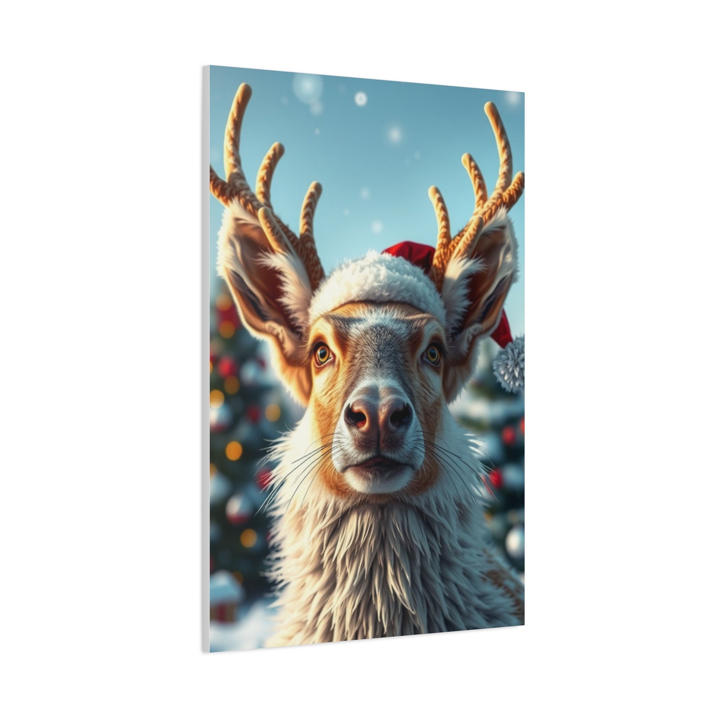 Christmas Animal Art Luxury Canvas Wall Art & Canvas Print