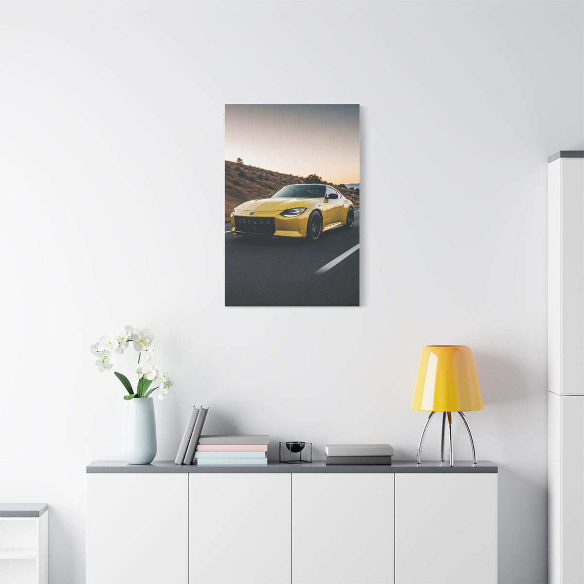 Nissan Z Scenic Countryside Drive Wall Art & Canvas Prints