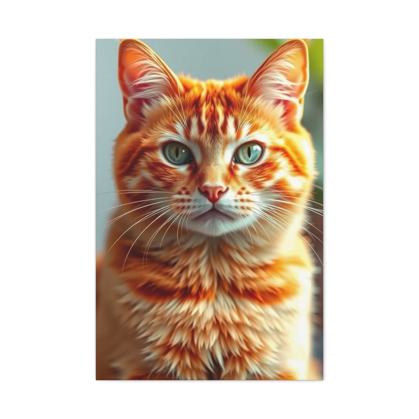 Orange Cat Art Supreme Canvas Wall Art & Canvas Print