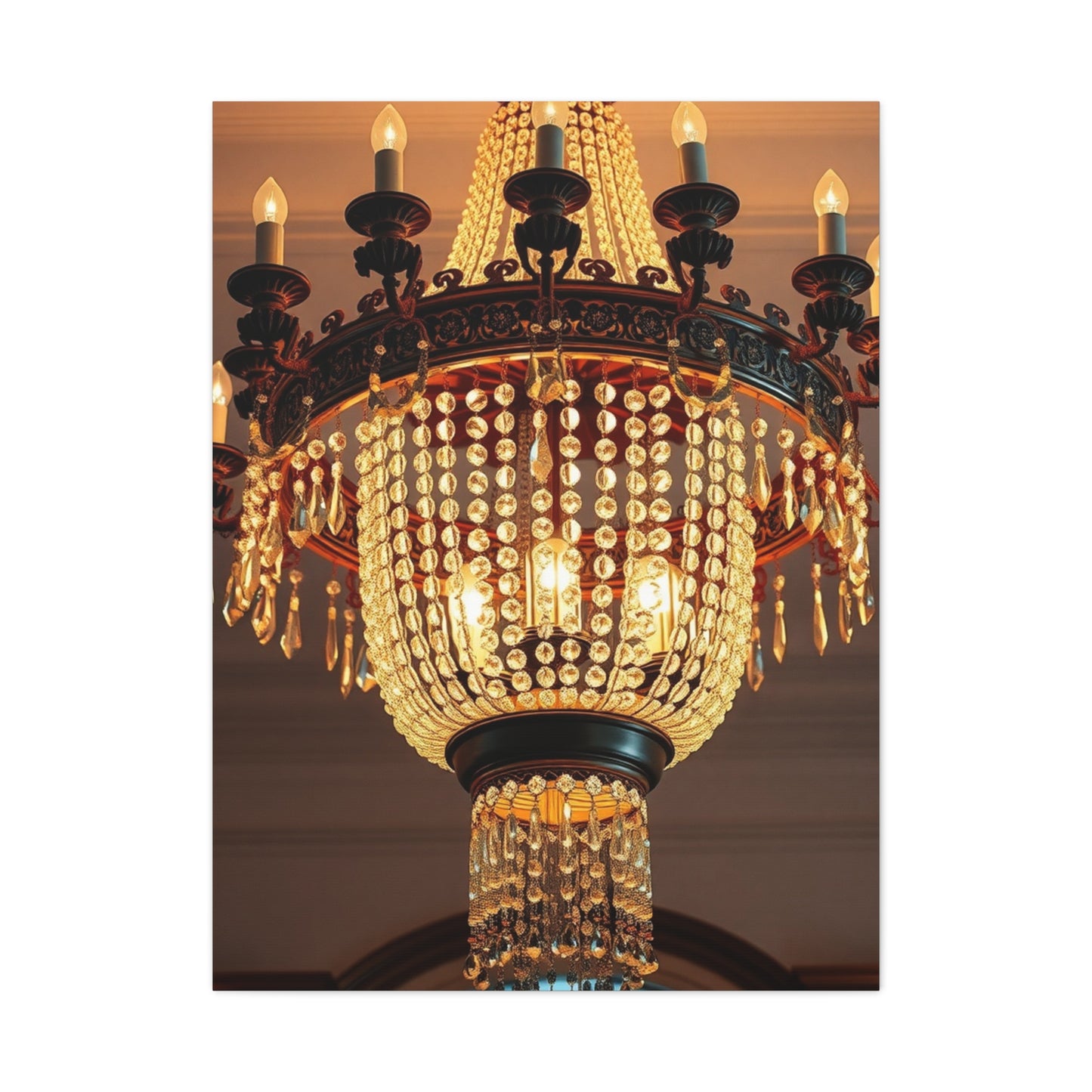 Vision Chandelier Art Art Wall Art & Canvas Print