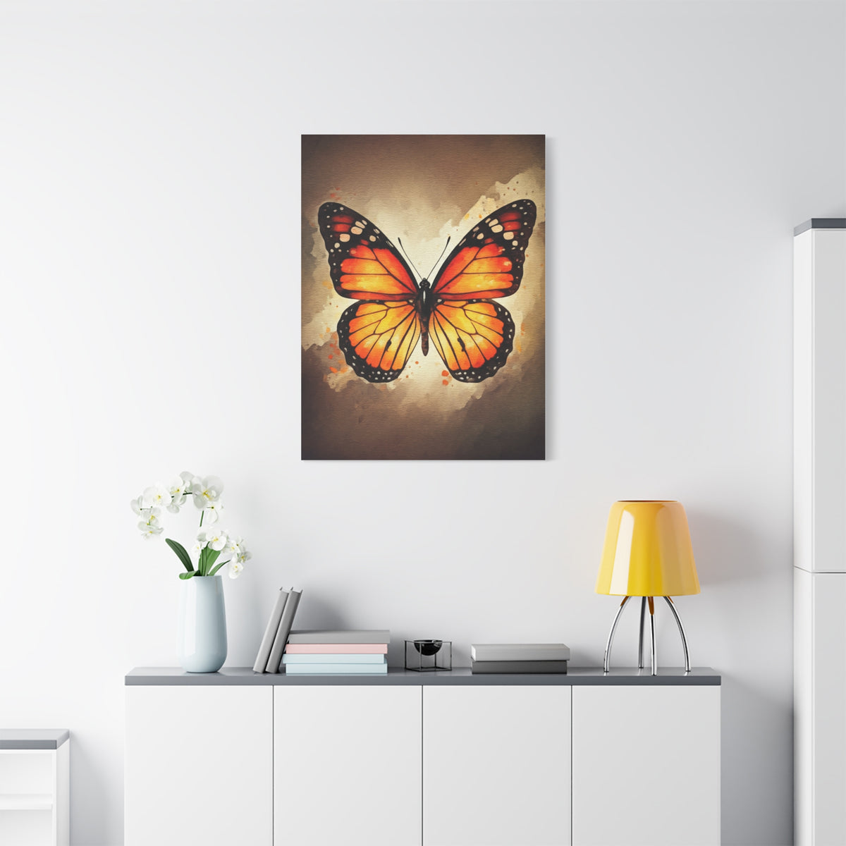 Classic Monarch Butterfly Portrait Wall Art & Canvas Prints