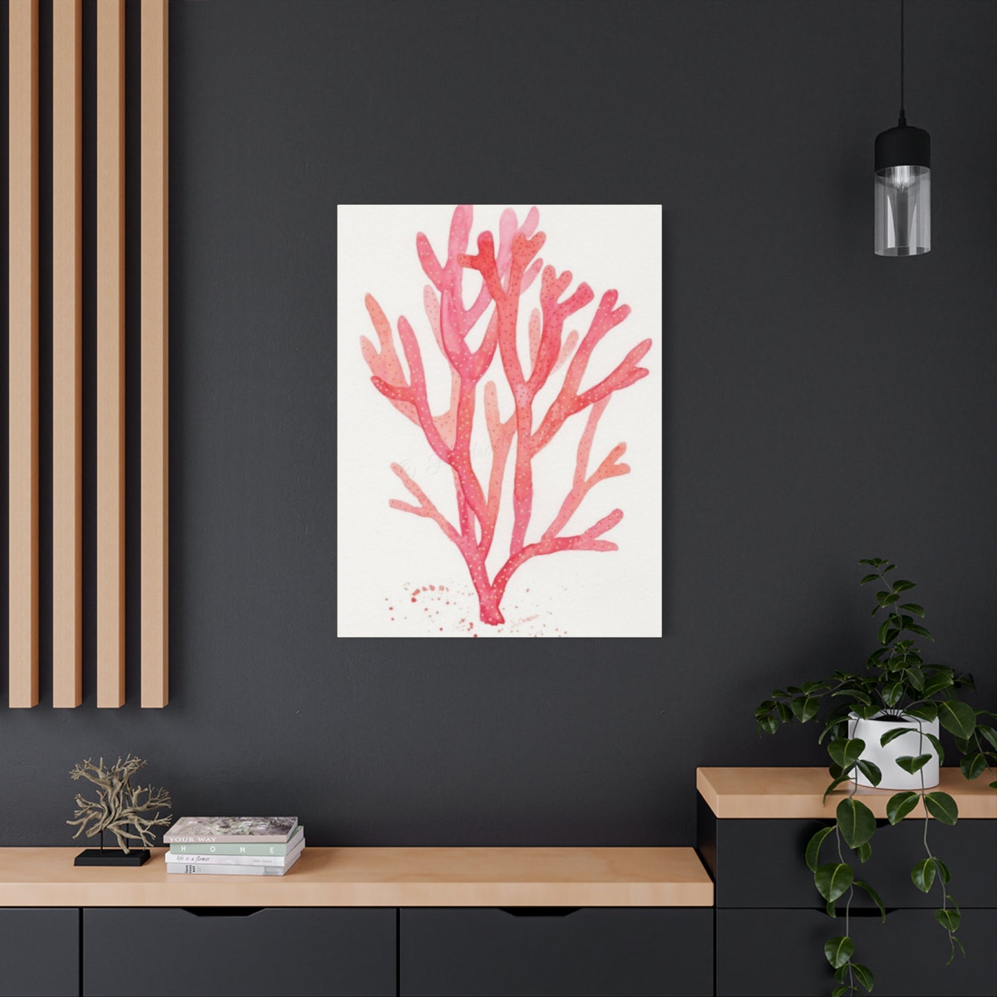 Pink Sea Coral Wall Art & Canvas Prints