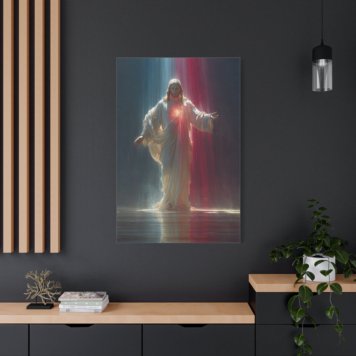 Divine Mercy Christ Radiant Light Wall Art & Canvas Print