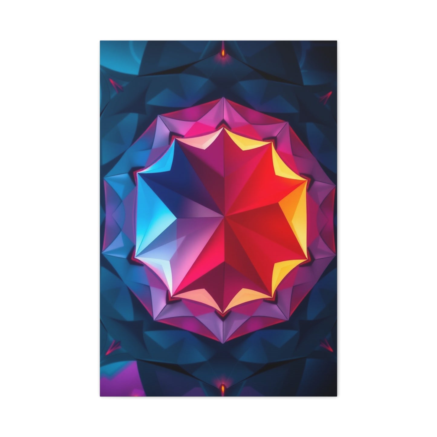 Geometric Opulence Canvas Wall Art & Canvas Print