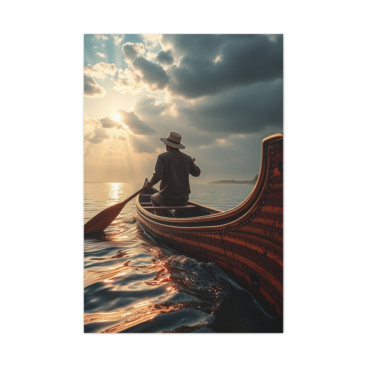 Canoe Art Supreme Gallery Wall Art & Canvas Print