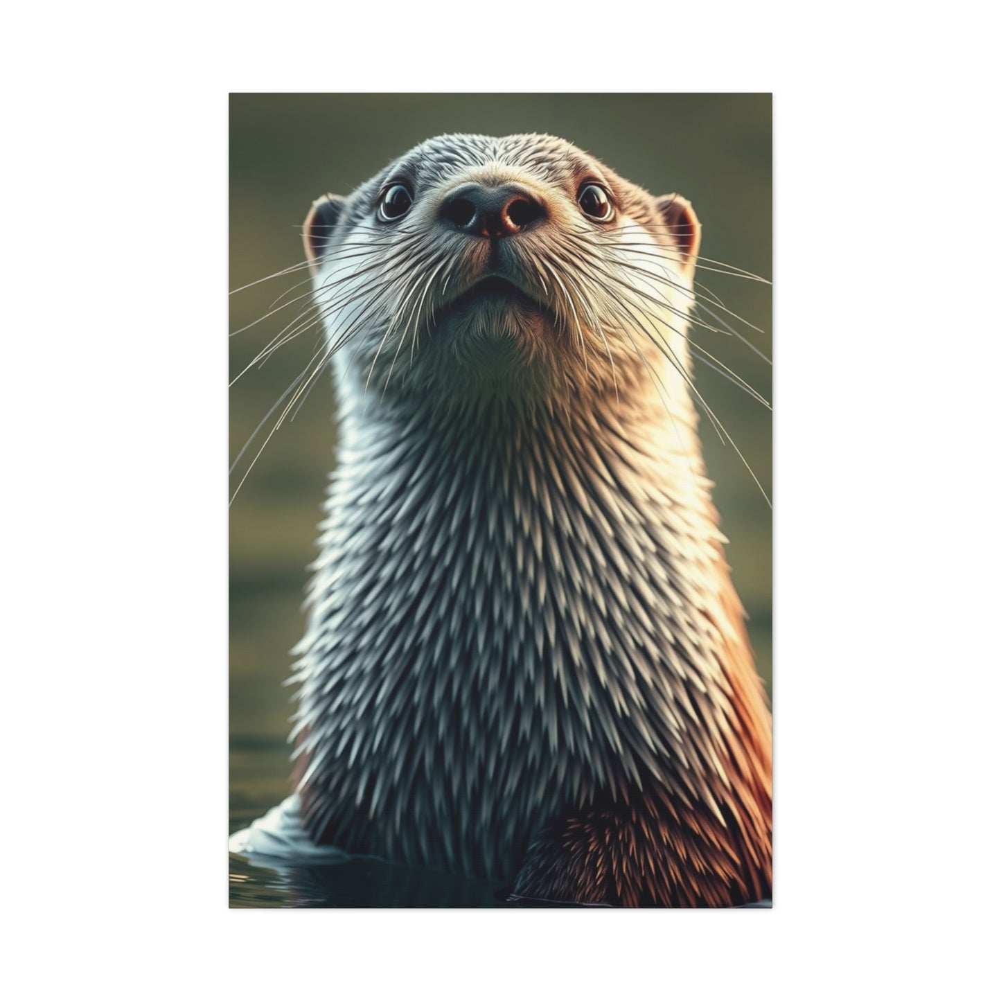 Otter Art Refined Canvas Wall Art & Canvas Print
