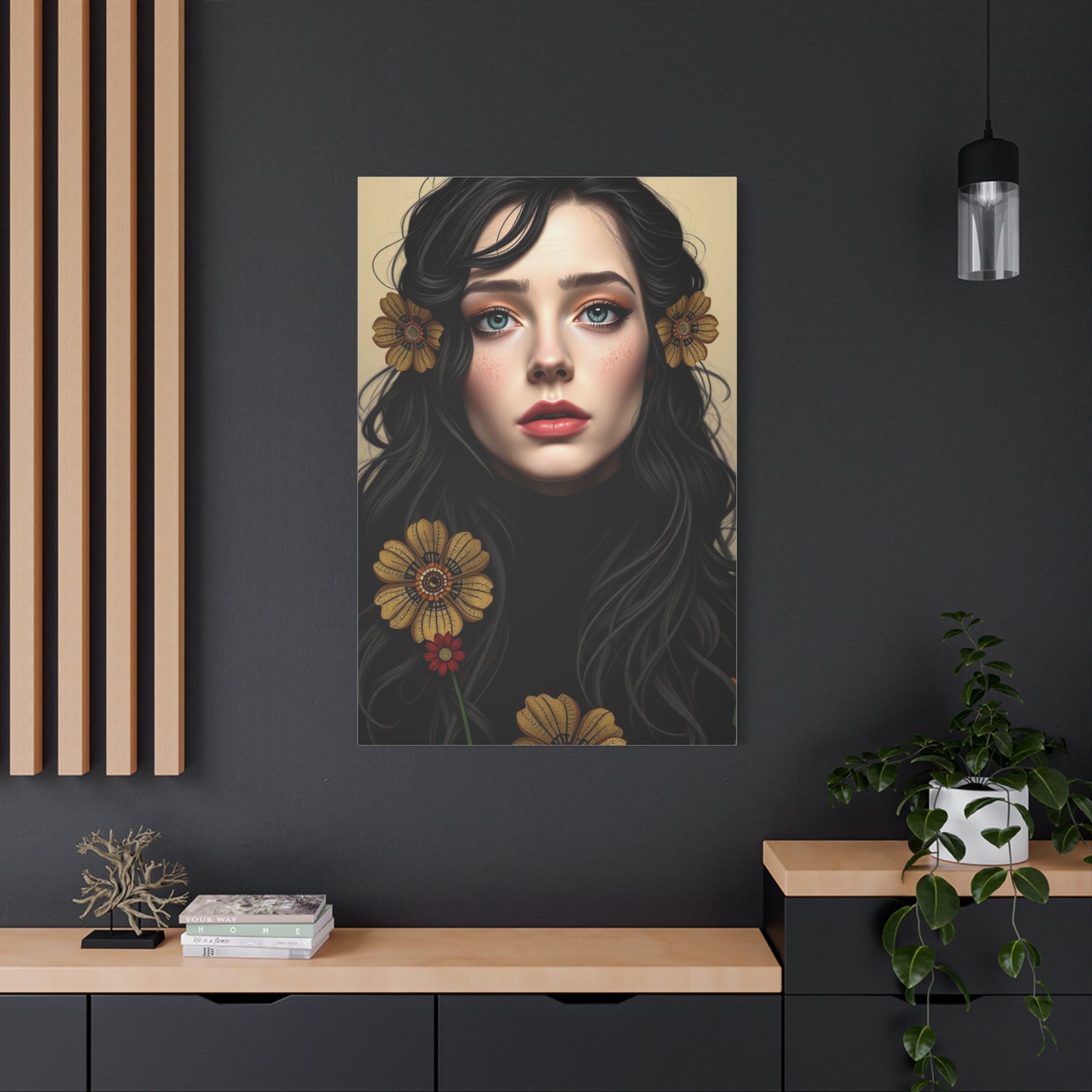 Vision Aubrey Beardsley Art Art Wall Art & Canvas Print