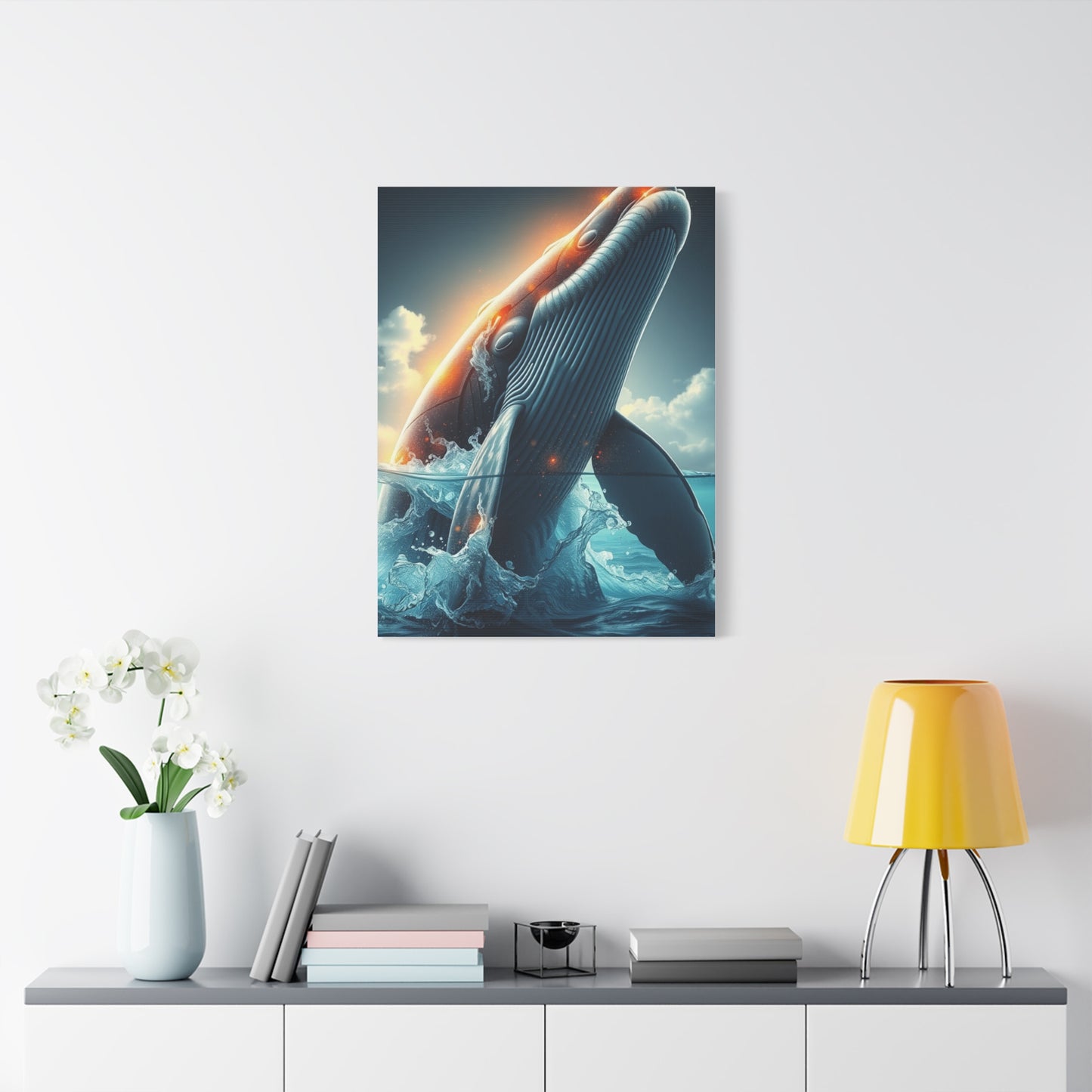 Masterpiece Whale Art Vision Wall Art & Canvas Print