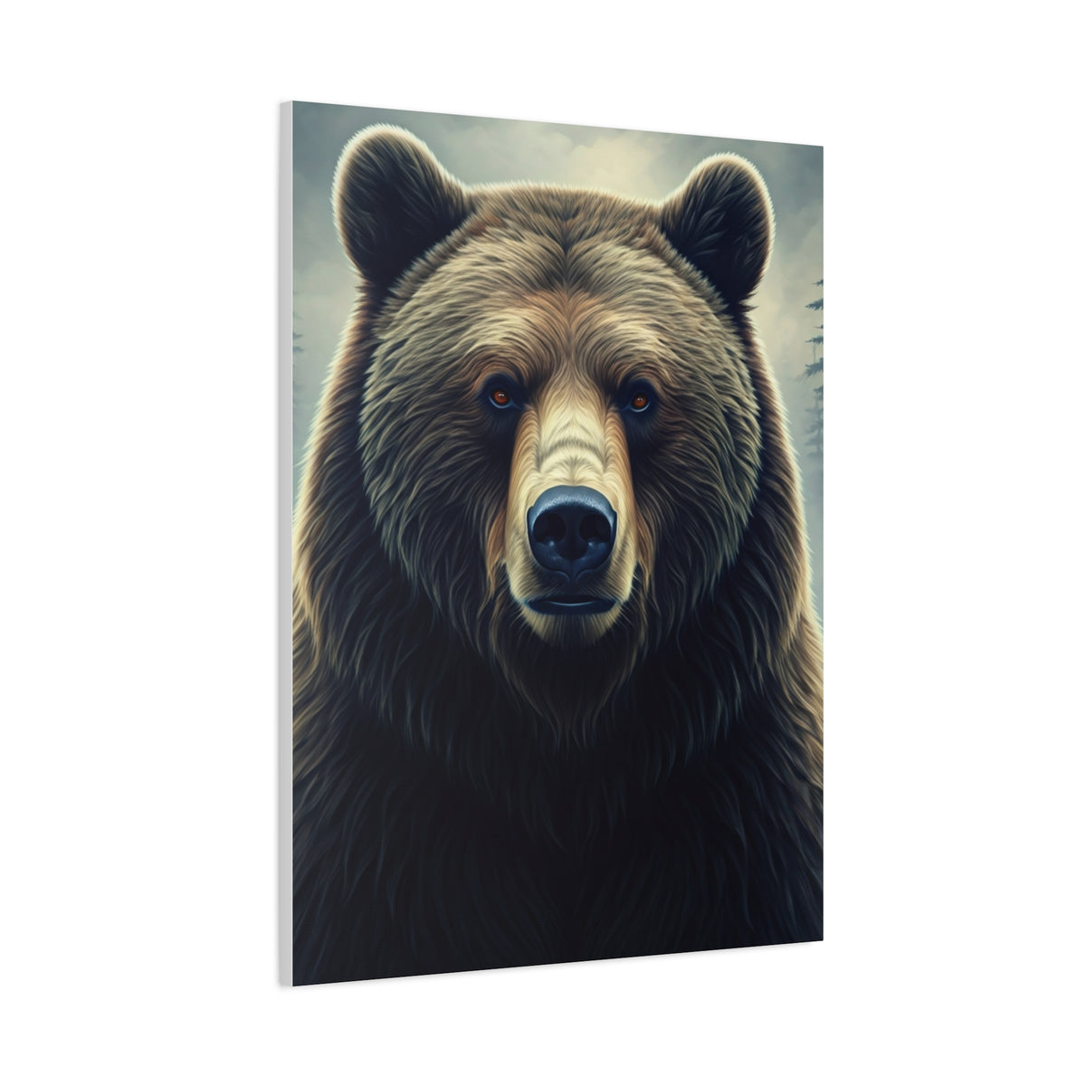 Soft Daylight Bear Portrait Wall Art & Canvas Prints