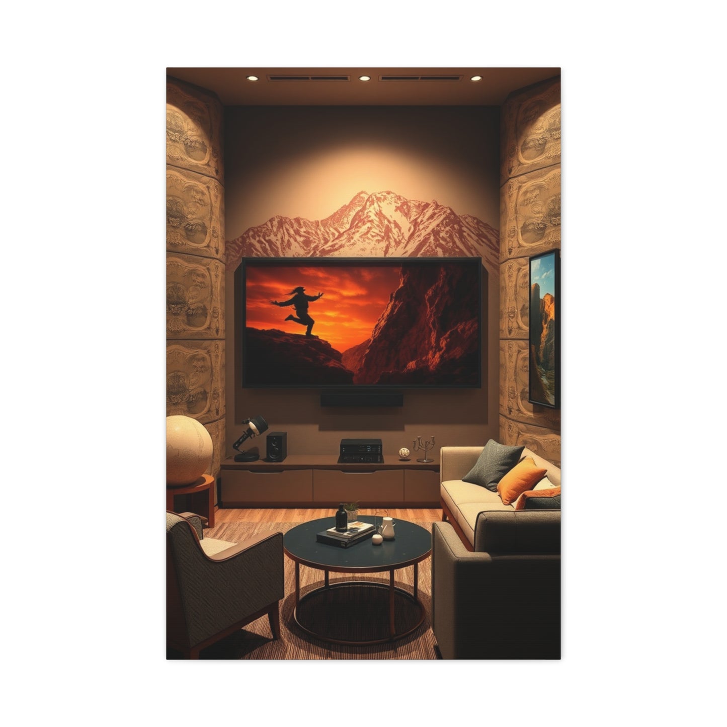 Elite Home Theater Art Vision Wall Art & Canvas Print