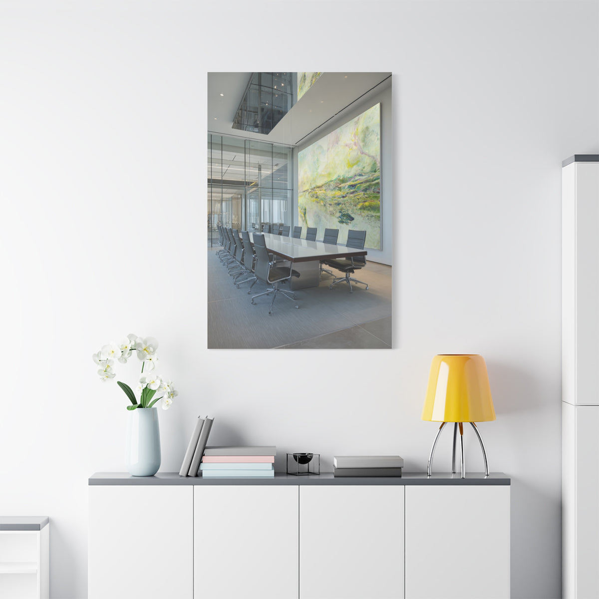 Luminous Translucent Pastel Artwork Wall Art & Canvas Print