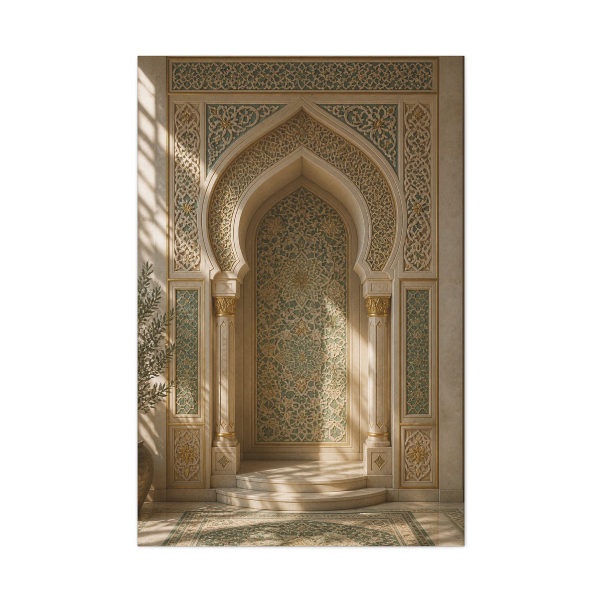 Mihrab Sacred Architectural Niche Wall Art & Canvas Print