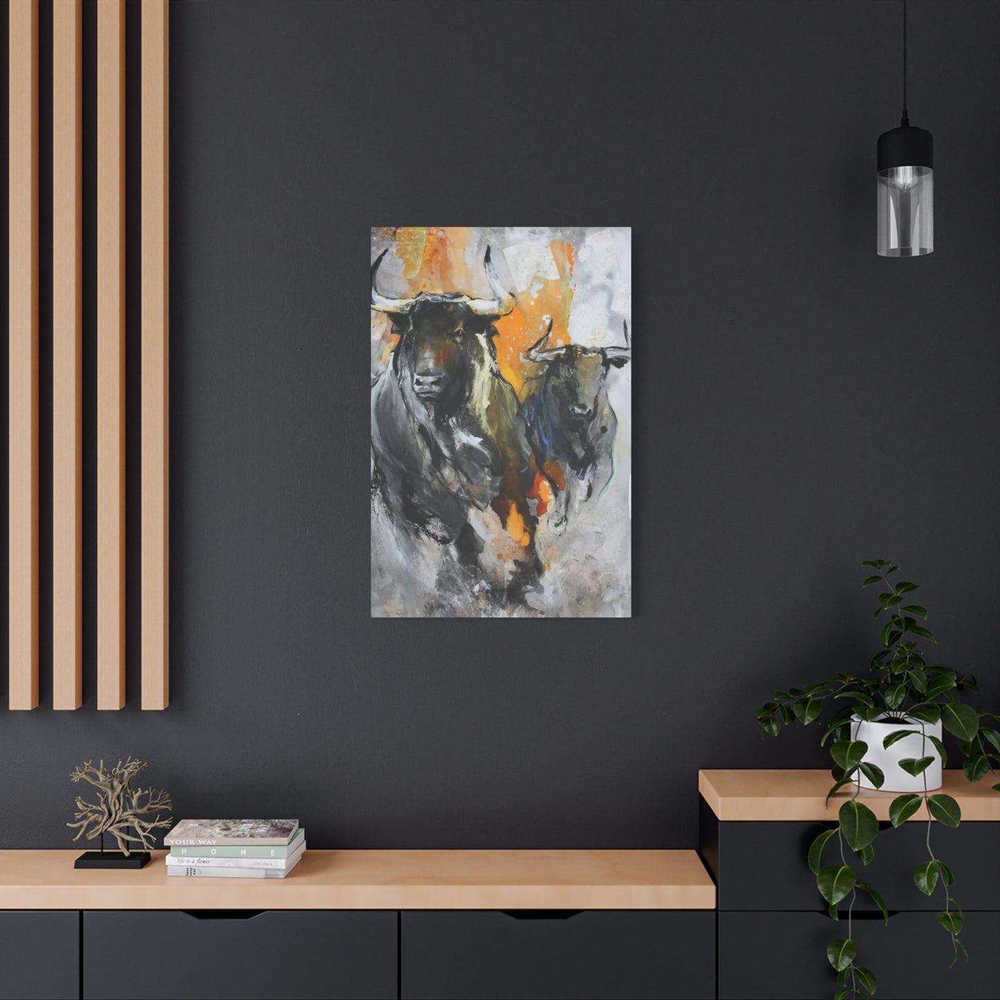 Two Bulls Wall Art & Canvas Prints