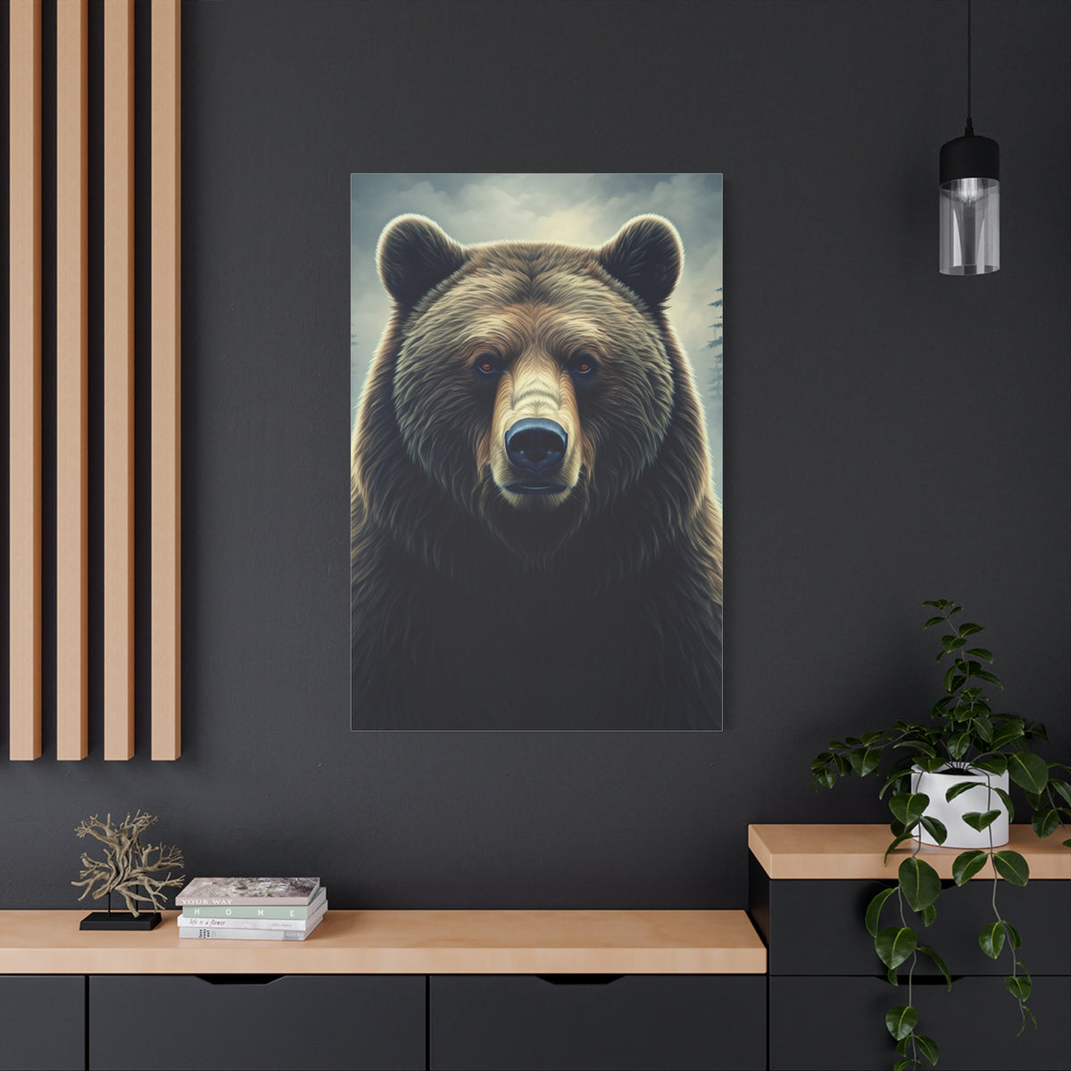 Soft Daylight Bear Portrait Wall Art & Canvas Prints