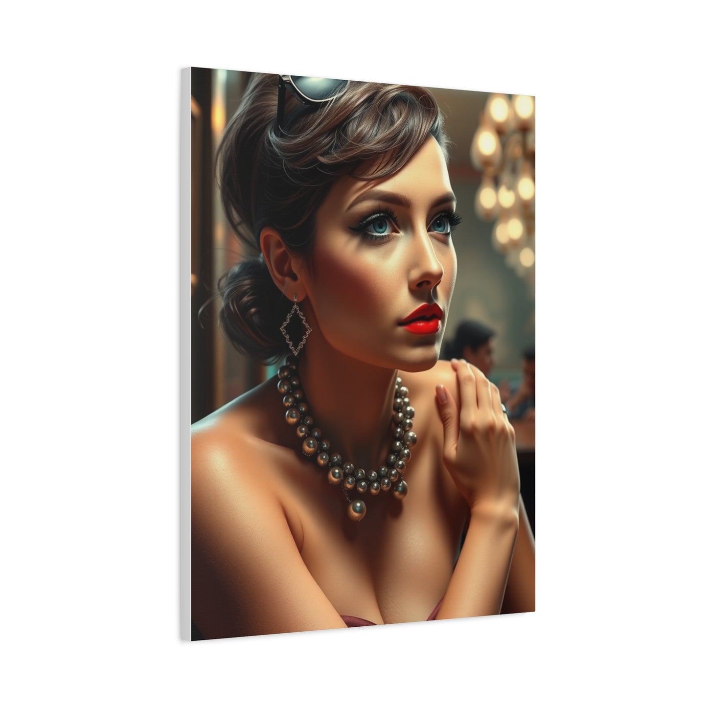 Breakfast At Tiffany’s Characters Art Luxury Canvas Wall Art & Canvas Print