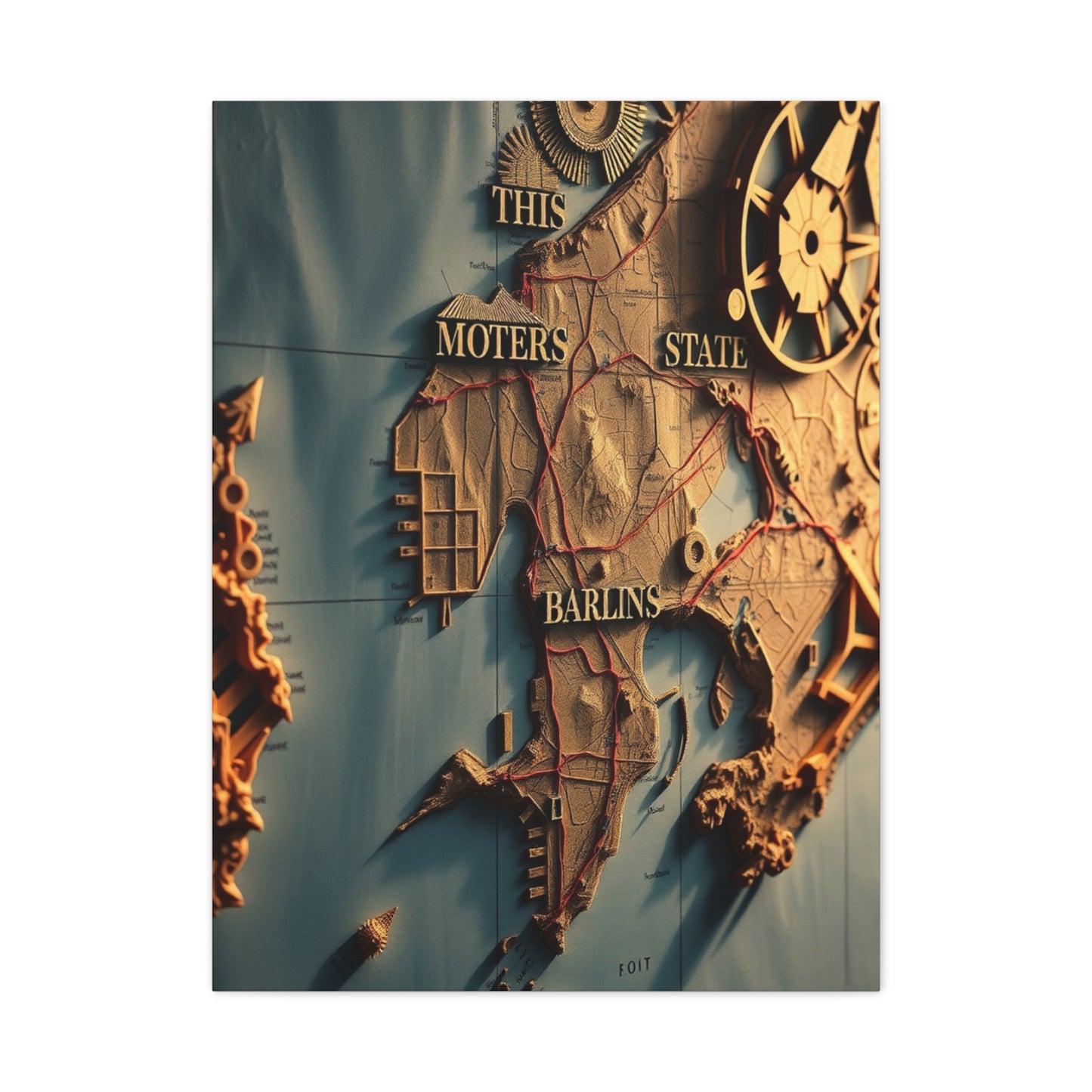 Atlas Splendor Canvas