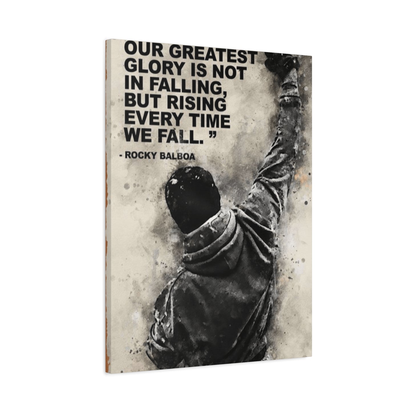 Rocky Balboa Quote Wall Art & Canvas Prints