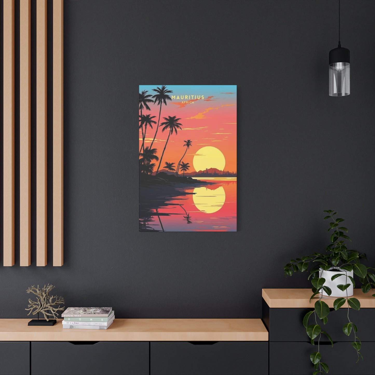 Mauritius Resort Poster Wall Art & Canvas Prints