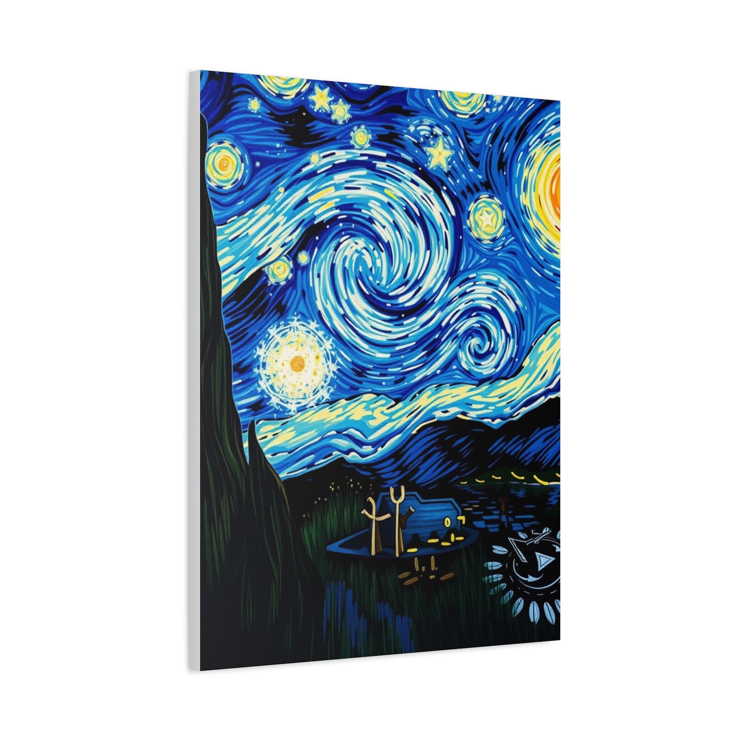 Collection The Starry Night Canvas Art Art Wall Art & Canvas Print