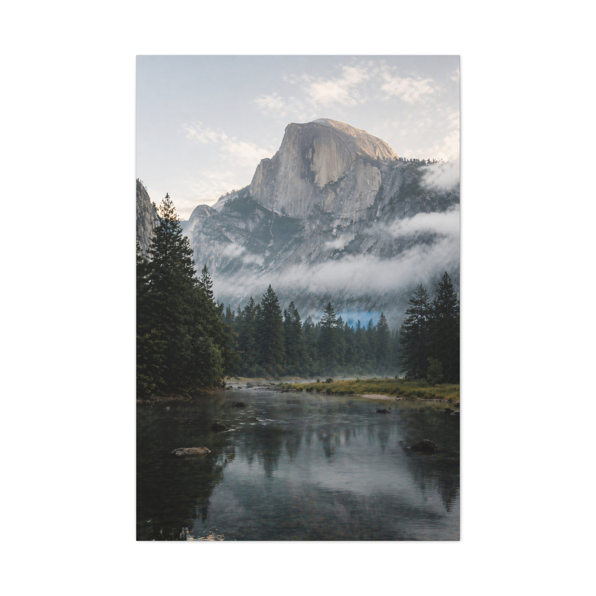 Executive Mountain Landscape Wall Art & Canvas Print