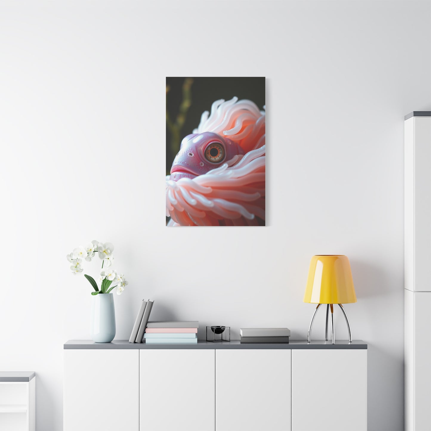 Tranquil Aquamarine Vista Wall Art & Canvas Print