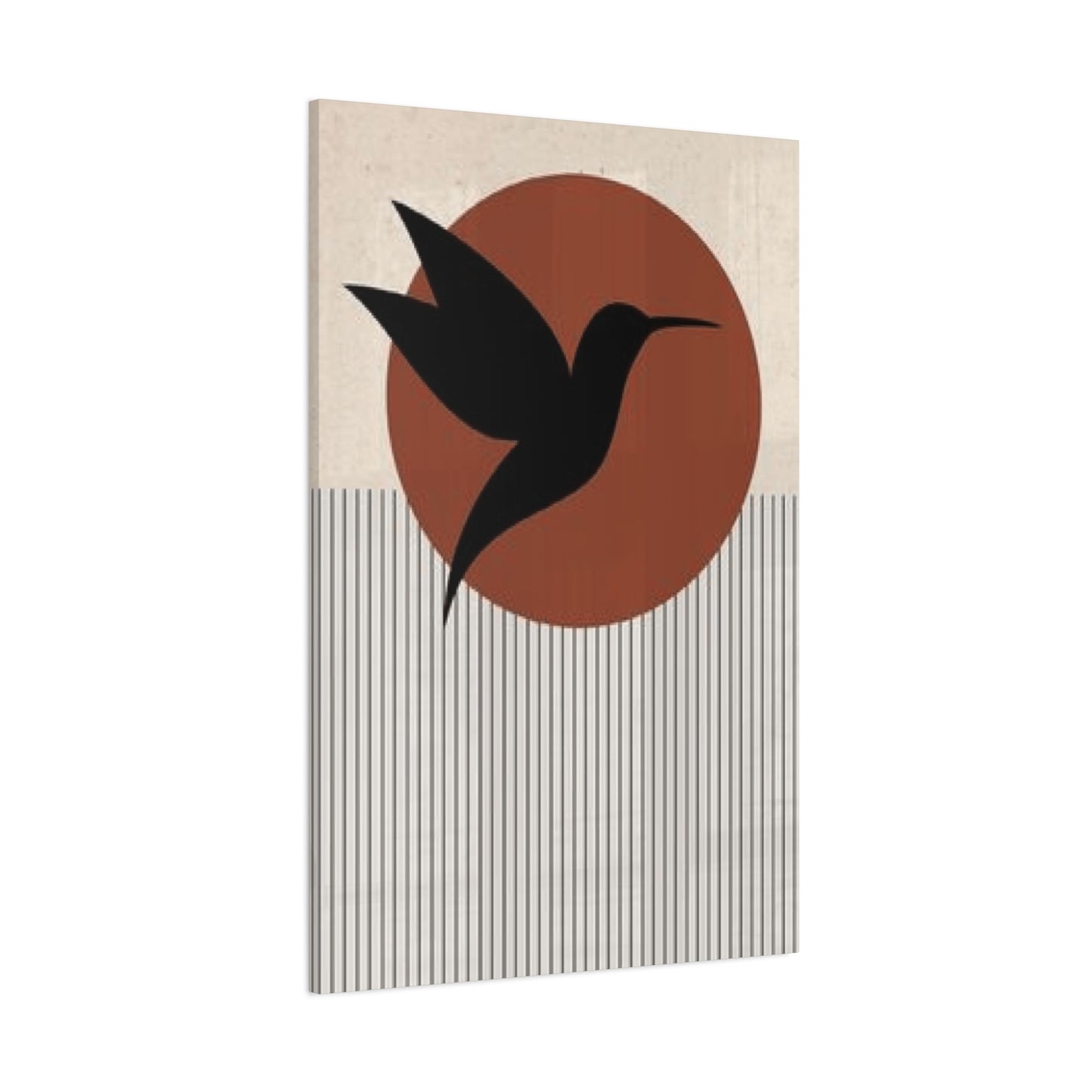 Humming Bird Silhoette Wall Art & Canvas Prints