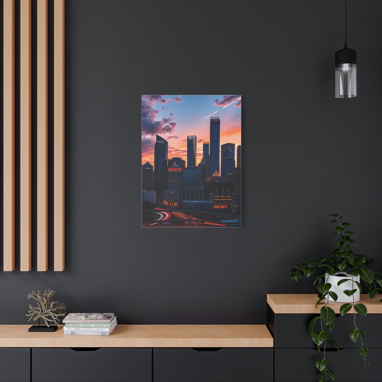 Houston Skylines Art Supreme Gallery Wall Art & Canvas Print
