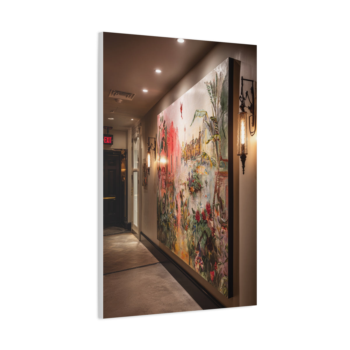 Whimsical Fantasy Garden Artwork Wall Art & Canvas Print