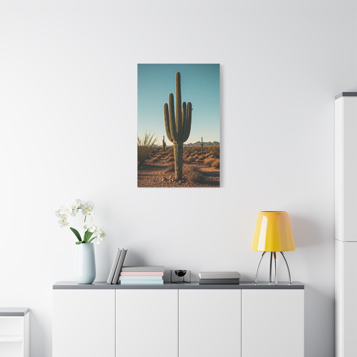 Classic Saguaro Desert Landscape Wall Art & Canvas Prints
