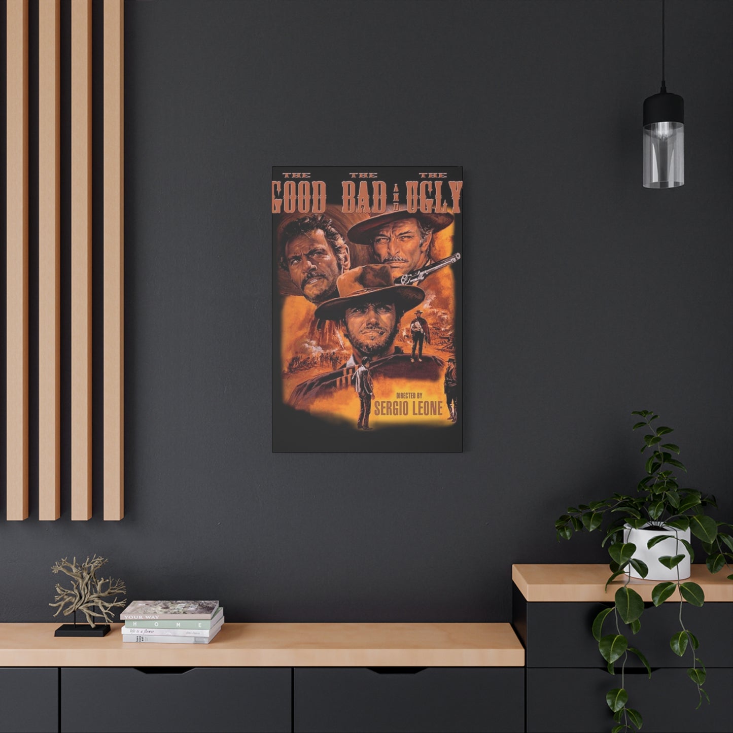 The Good, The Bad and The Ugly Movie Poster Wall Art & Canvas Prints