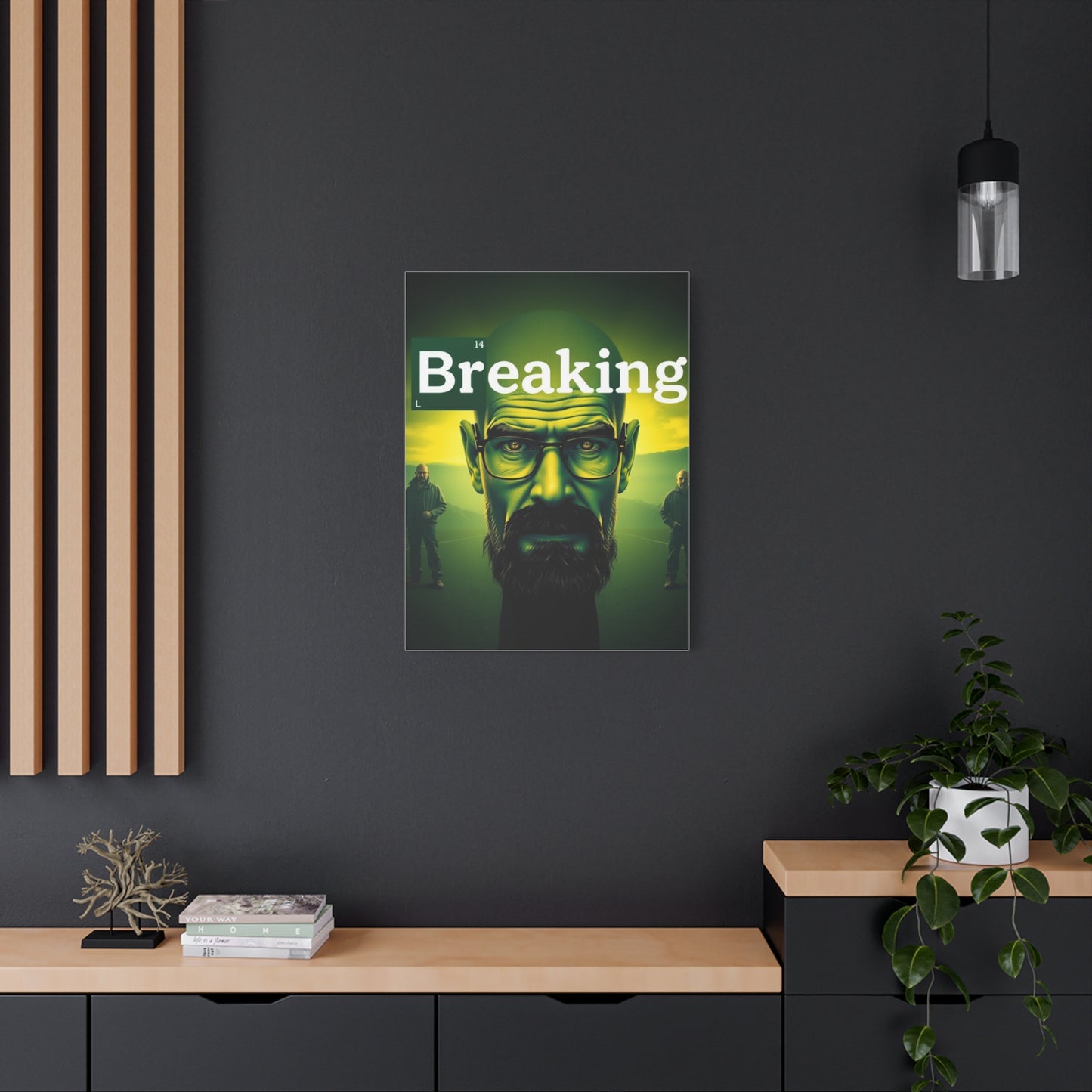 Supreme Breaking Bad Art Wall Art & Canvas Print