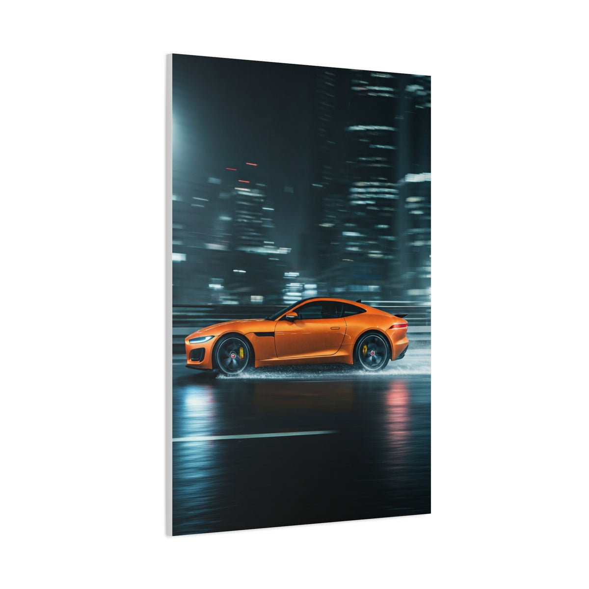 Jaguar F-Type Urban Street Performance Wall Art & Canvas Prints
