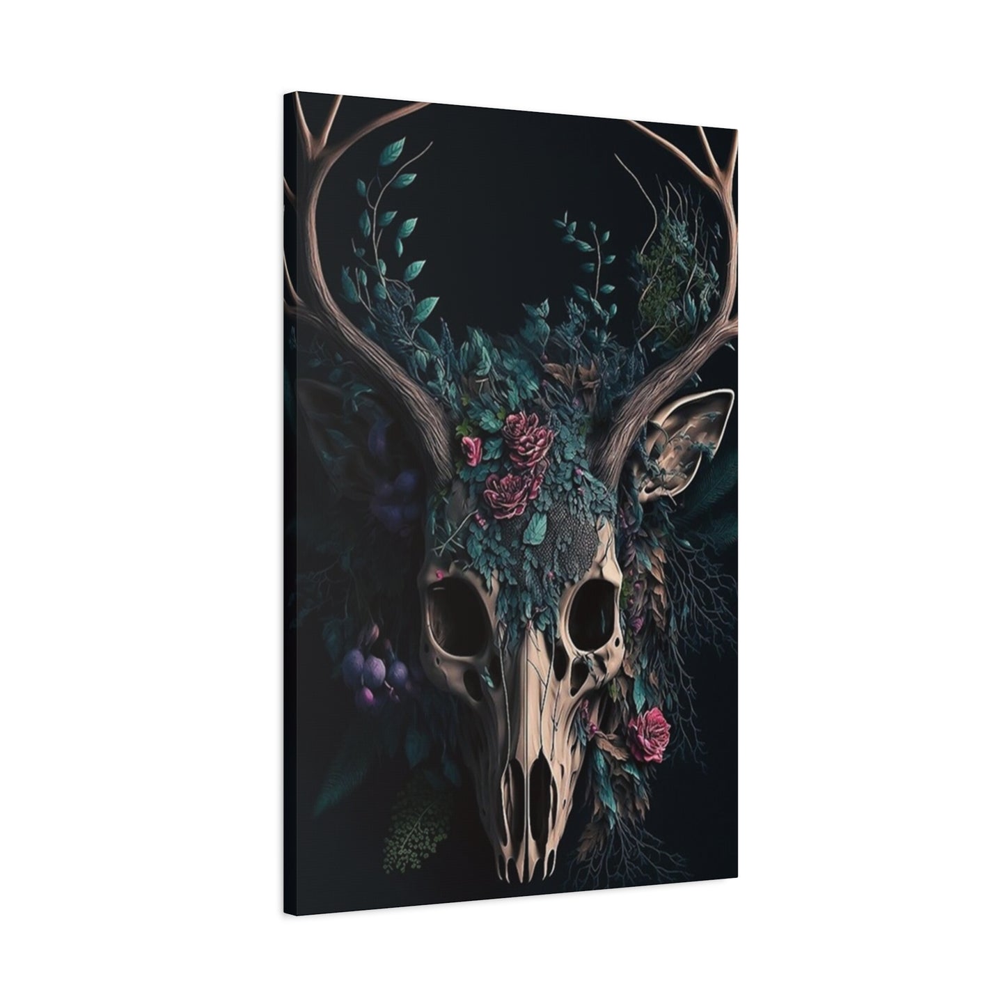 Reindeer Skull Poster Wall Art & Canvas Prints