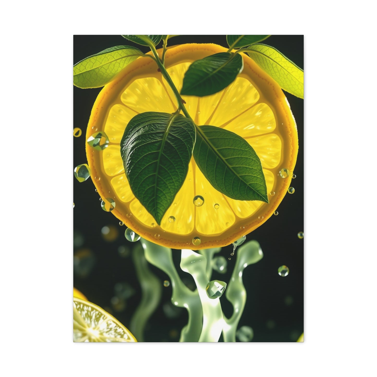 Lemon & Lime Art Supreme Canvas Wall Art & Canvas Print
