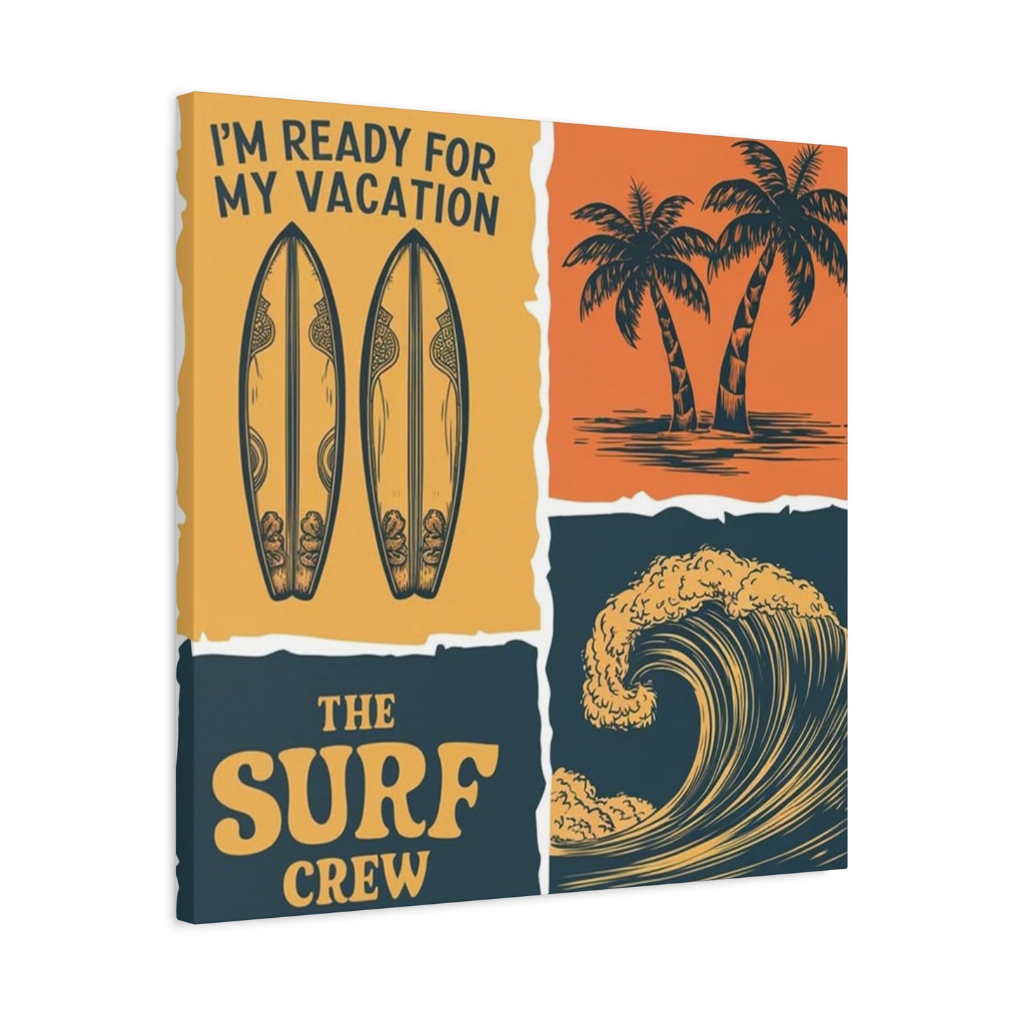 Surfing Poster Wall Art & Canvas Prints