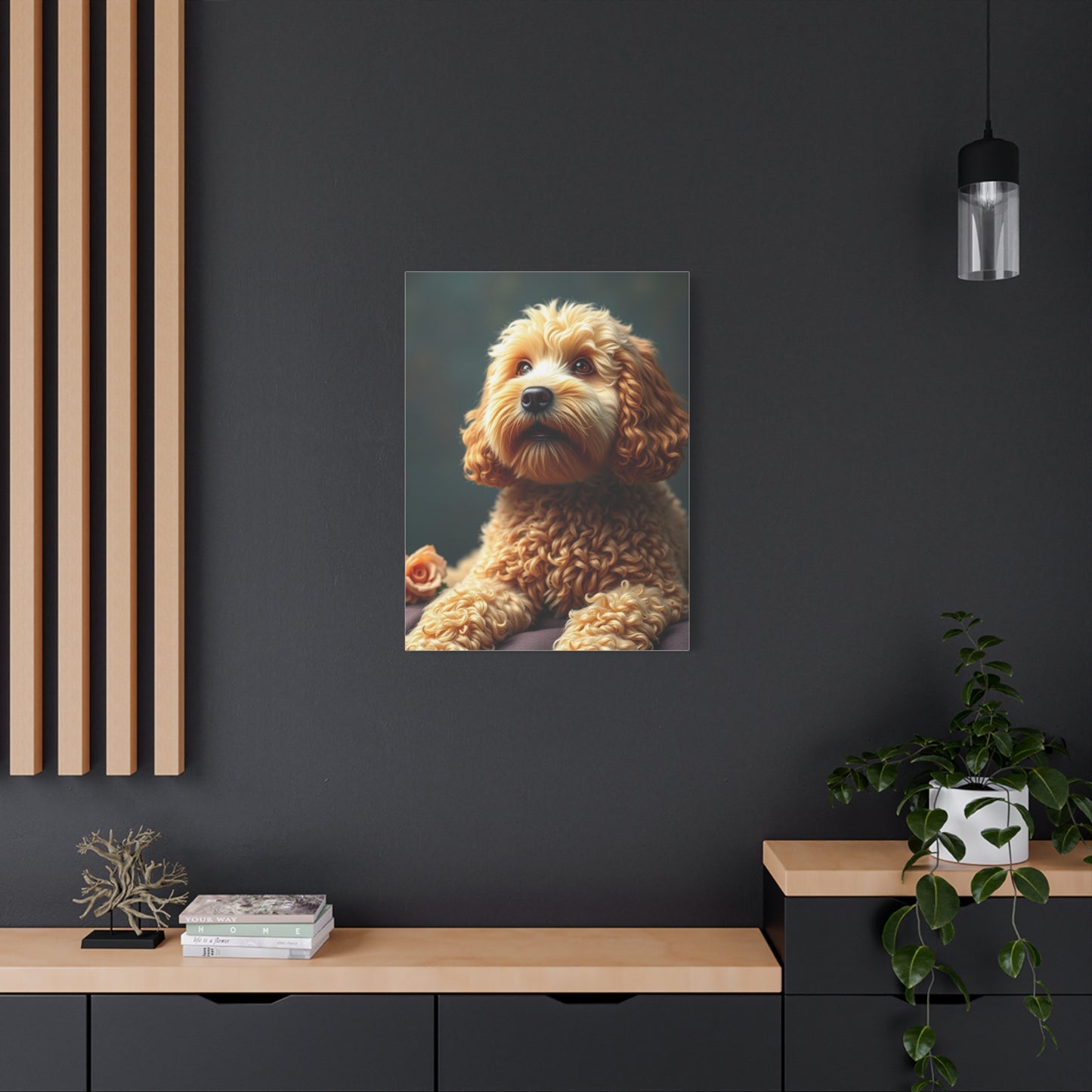 Masterpiece Golden Doodle Art Vision Wall Art & Canvas Print
